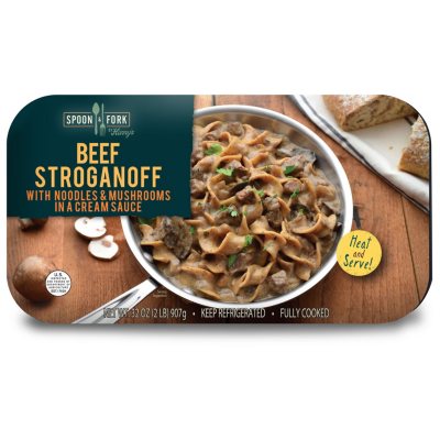 Spoon & Fork Beef Stroganoff (2 lbs.) Sam's Club