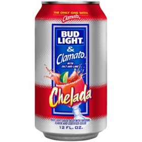 Bud Light & Clamato Chelada 12 fl. oz. can, 24 pk.