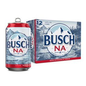 Busch Non-Alcoholic Beer (12 fl. oz. can, 12 pk.)