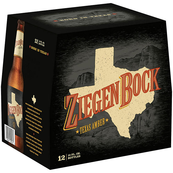 Ziegenbock Texas Amber 12 fl. oz. bottle, 12 pk.