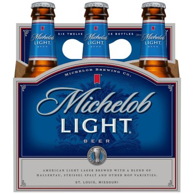 Michelob Light Beer (12 fl. oz. bottle, 6 pk.) - Sam's Club