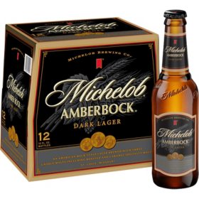 Michelob Amberbock Dark Lager Beer (12 fl. oz. bottle, 12 pk.)