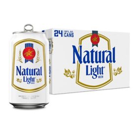 Natural Light Beer (12 fl. oz. can, 24 pk.)