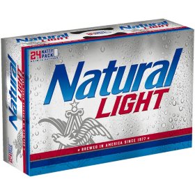 Natural Light Beer (12 fl. oz. can, 24 pk.)