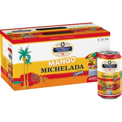 Estrella Jalisco Mango Michelada (12 fl. oz. can, 12 pk.) - Sam's Club