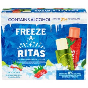Freeze A Ritas Variety Pack (2 oz. pops, 24 ct.)