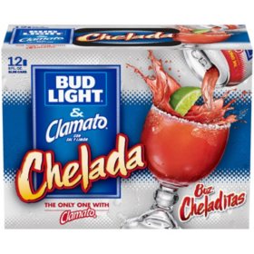 Bud Light and Clamato Chelada (8 fl. oz. can, 12 pk.)