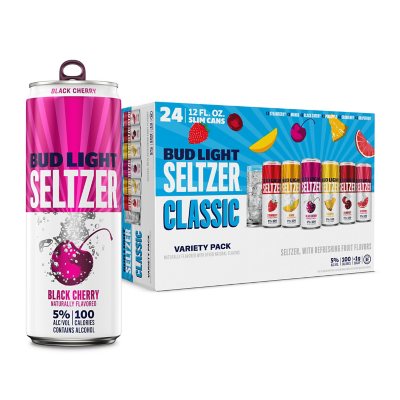 Bud Light Seltzer Variety 12-Pack Can with Cooler Bag