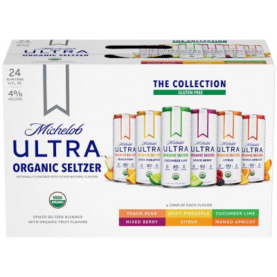 Michelob ULTRA Purple Oganic Seltzer Baseball Jersey