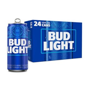 Bud Light Beer 10 fl. oz. can, 24 pk.