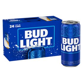 Bud Light Beer (10 fl. oz. can, 24 pk.)