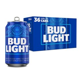 Bud Light Beer 12 fl. oz. can, 36 pk.