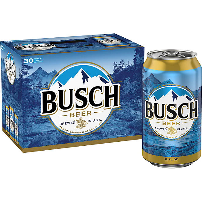 Busch Beer (12 fl. oz. can, 30 pk.)