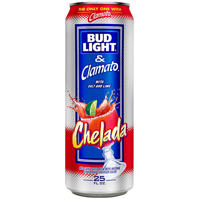 Bud Light and Clamato Chelada (25 fl. oz., 15 pk.)