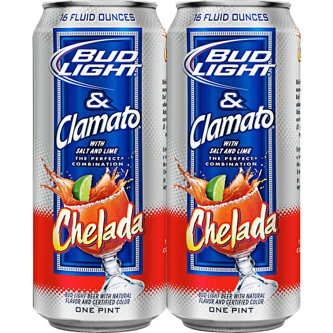 Bud Light & Clamato Chelada (16 fl. oz. can, 4 pk.)