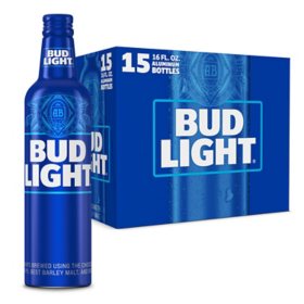 Bud Light Aluminum Beer (16 fl. oz. bottle, 15 pk.)