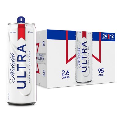 Michelob Ultra Superior Beer can, 24 pk.) - Sam's Club