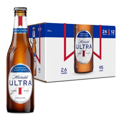 Michelob ULTRA Superior Light Beer fl. oz. bottle, 24 pk.) - Sam's Club