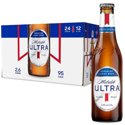 Michelob Ultra 24pk bottles - Haskells