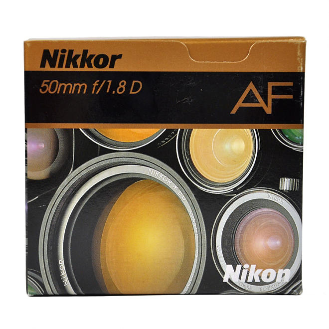 AF Nikkor 50mm f/1.8D Lens