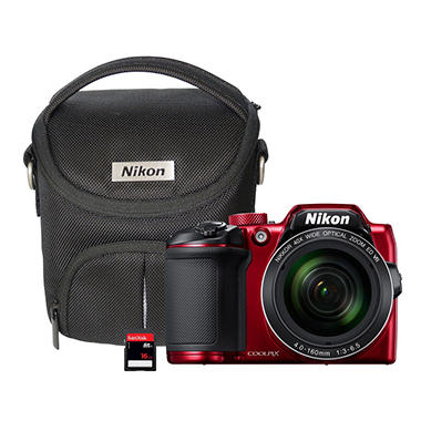Nikon B500 16MP, 40x Optical Long Zoom Digital Camera with Wi-Fi NFC, Bluetooth