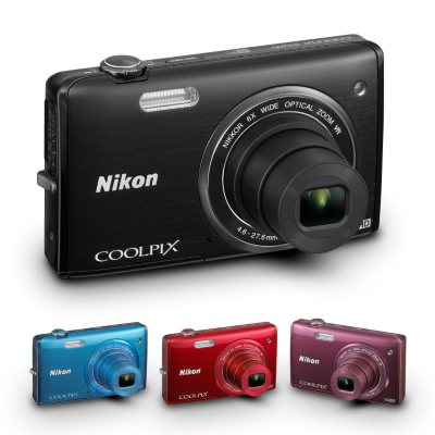 Nikon S5200 16MP Digital Camera with 6x Optical Zoom Sam