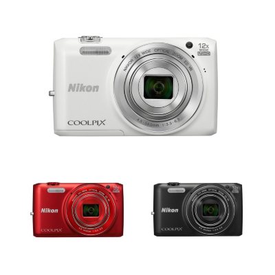 Nikon Coolpix S6800 16MP CMOS Digital Camera with 12x Optical Zoom