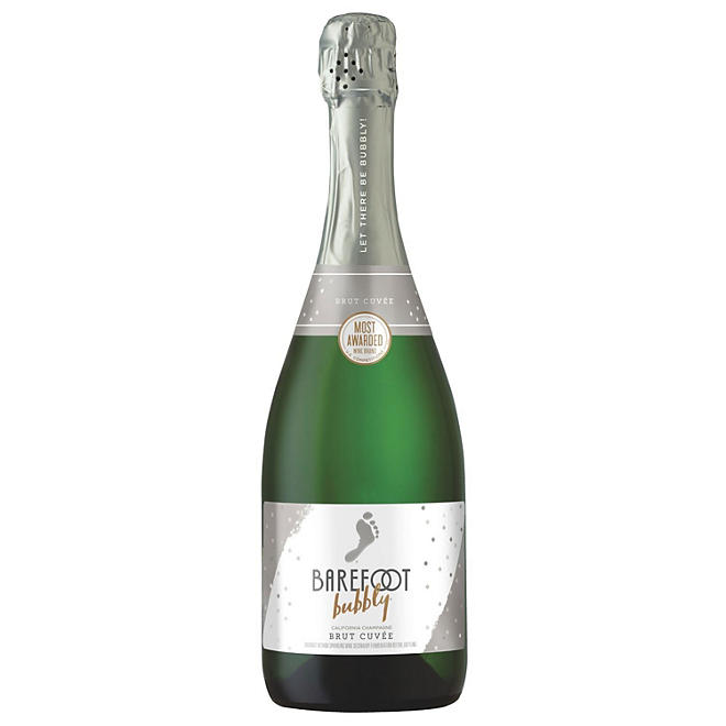 Barefoot Bubbly Brut Champagne Sparkling Wine (750 ml)