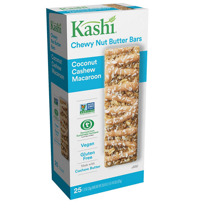 Kashi Chewy Nut Bar (1.23 oz. ea., 25 ct.)
