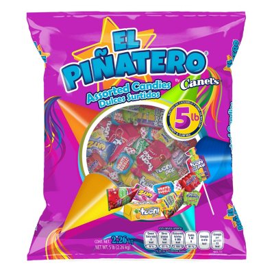 Una grande miscela di caramelle assortite a sorpresa - SCATOLA da 7 libbre  - Candele avvolte individualmente - Pinata Candy Mix