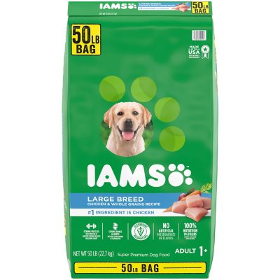 Iams Adult ProActive Health Large Breed Dry Dog Food Chicken 50