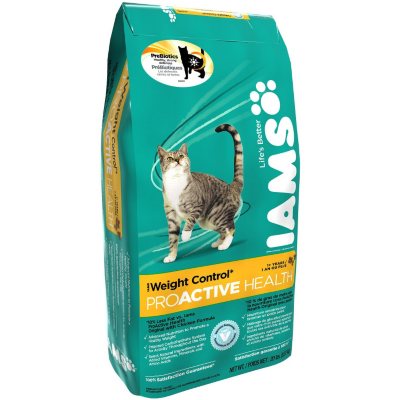 Iams cat 2025 food weight control