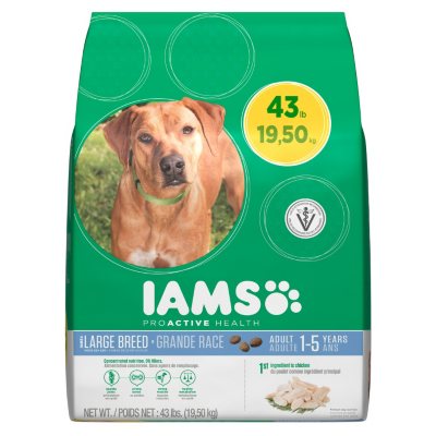 IAMS ProActive Health Large Breed 43 lbs. Sam s Club