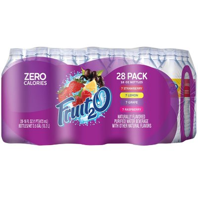 thumbnail image 2 of Fruit2O Strawberry Flavored Water, 6 Bottles/16 Fl Oz - King Soopers 2 of 9