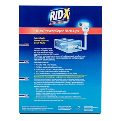 Rid-X Septic Cleaners at