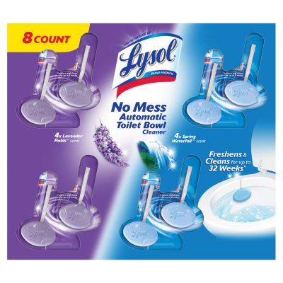 ASMR Lysol Toilet Bowl Cleaner, Ajax, and Comet Soft Cleanser