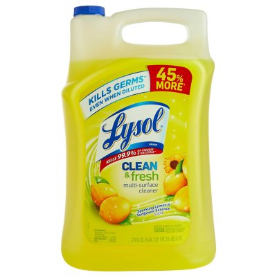 Lysol All Purpose Cleaner, Lemon Sunflower (210 fl. oz.) - Sam's Club