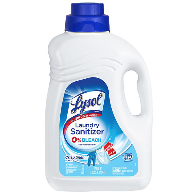 Lysol Laundry Sanitizer Additive, Crisp Linen 150 fl. oz.