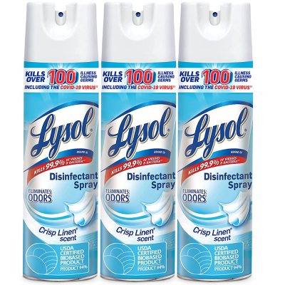 Lysol disinfectant spray sam's club discount