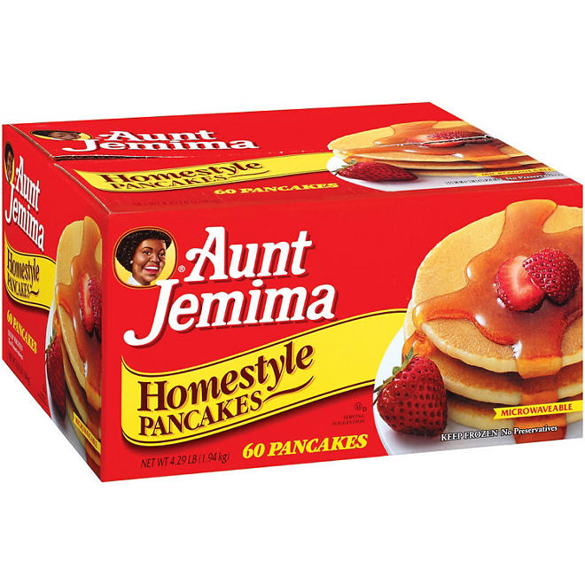 Aunt Jemima Homestyle Pancakes - 60 ct.