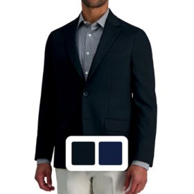 Haggar Men's Stretch Gabardine Tailored Fit Travel Blazer