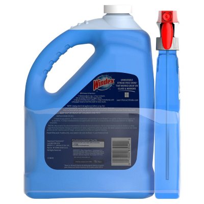 Windex Original Glass Cleaner (128 oz. Refill + 32 oz. Trigger)