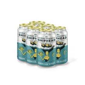 Logboat Brewing Co. Shiphead Ginger Wheat Ale Beer, 12 fl. oz. can, 6 pk.