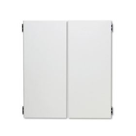 HON 38000 Series Hutch Flipper Doors For 72" Wide Open Shelf, Light Gray