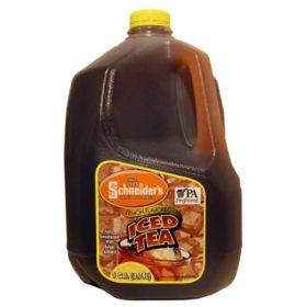 Schneider's Lemon Flavored Dairy Iced Tea - 128 fl. oz.