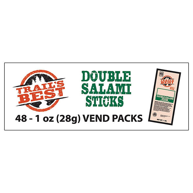 Trail's Best Double Salami Sticks (1 oz., 48 pk.)