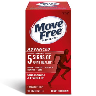 Move Free Advanced, Joint Health Support Supplement (200 ct.) - Sam's Club