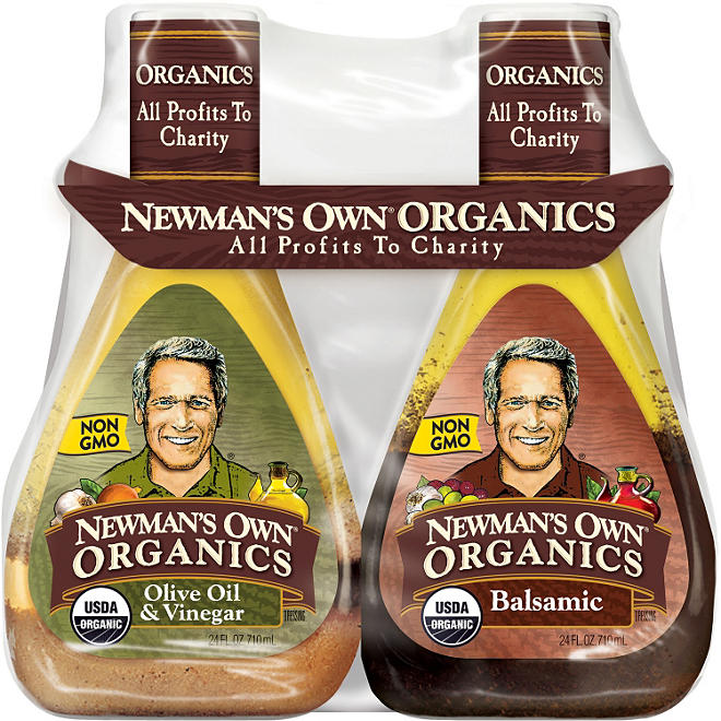 Newman's Own Organics Variety Pack (24 oz. ea., 2 pk.)