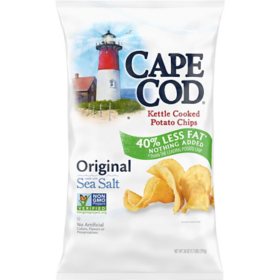 Cape Cod Less Fat Original Kettle Cooked Potato Chips 28 oz.