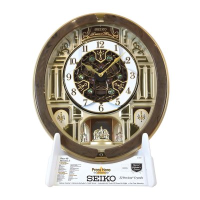 Seiko melodies in motion clock collectors edition 18 melodies beatles clearance christmas